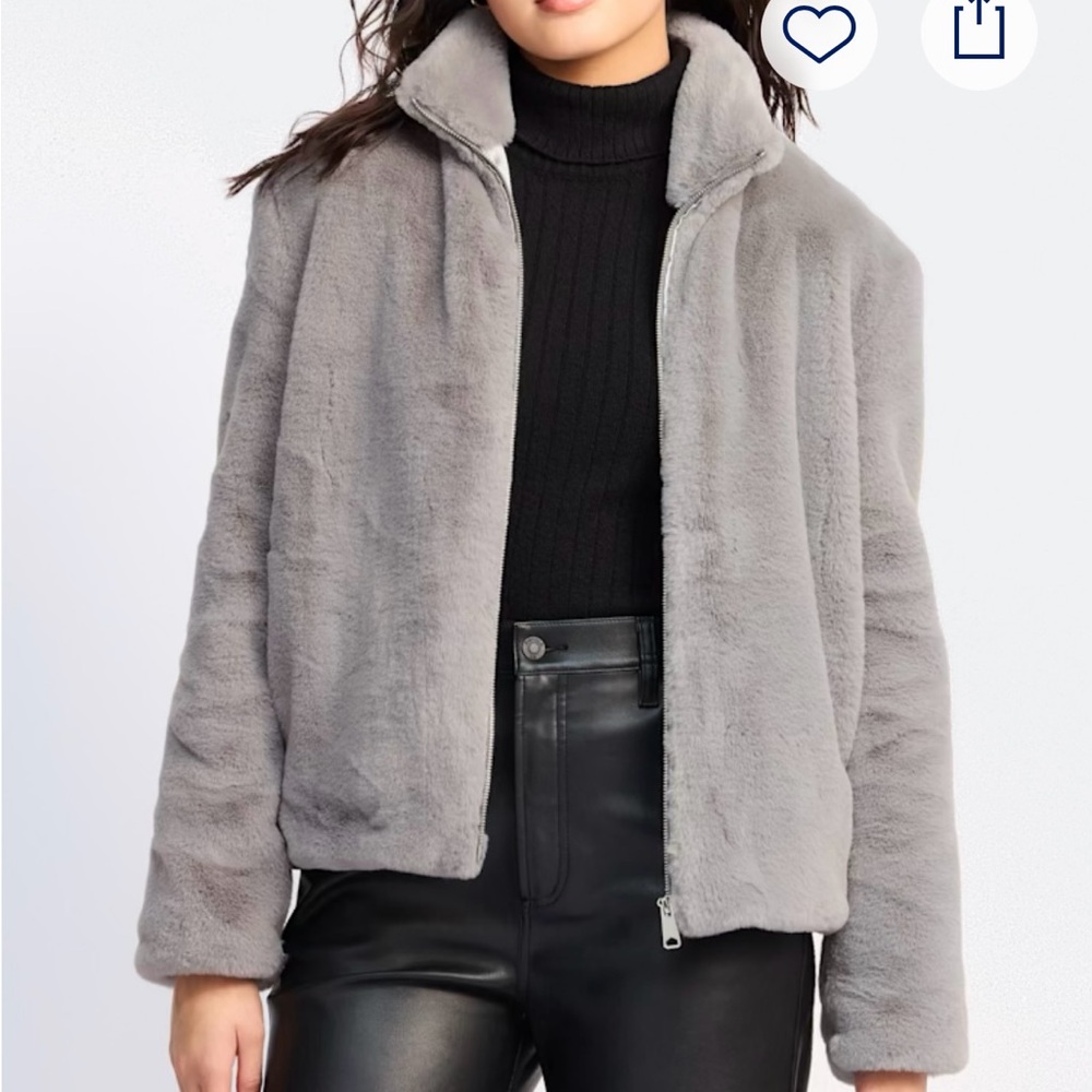 Sanctuary Gray Teddy Jacket